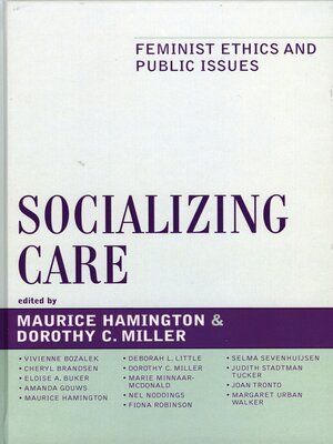 cover image of Socializing Care